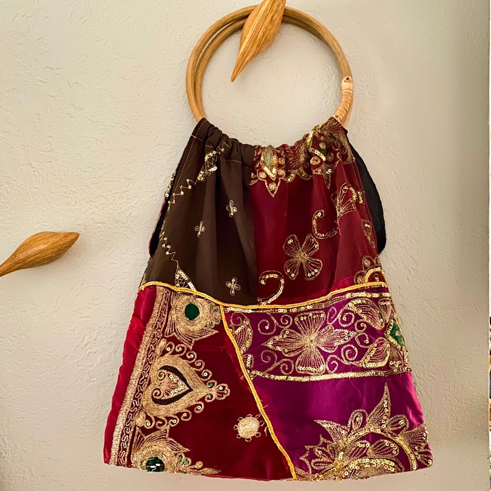 Gorgeous vintage boho festival oversize bag
